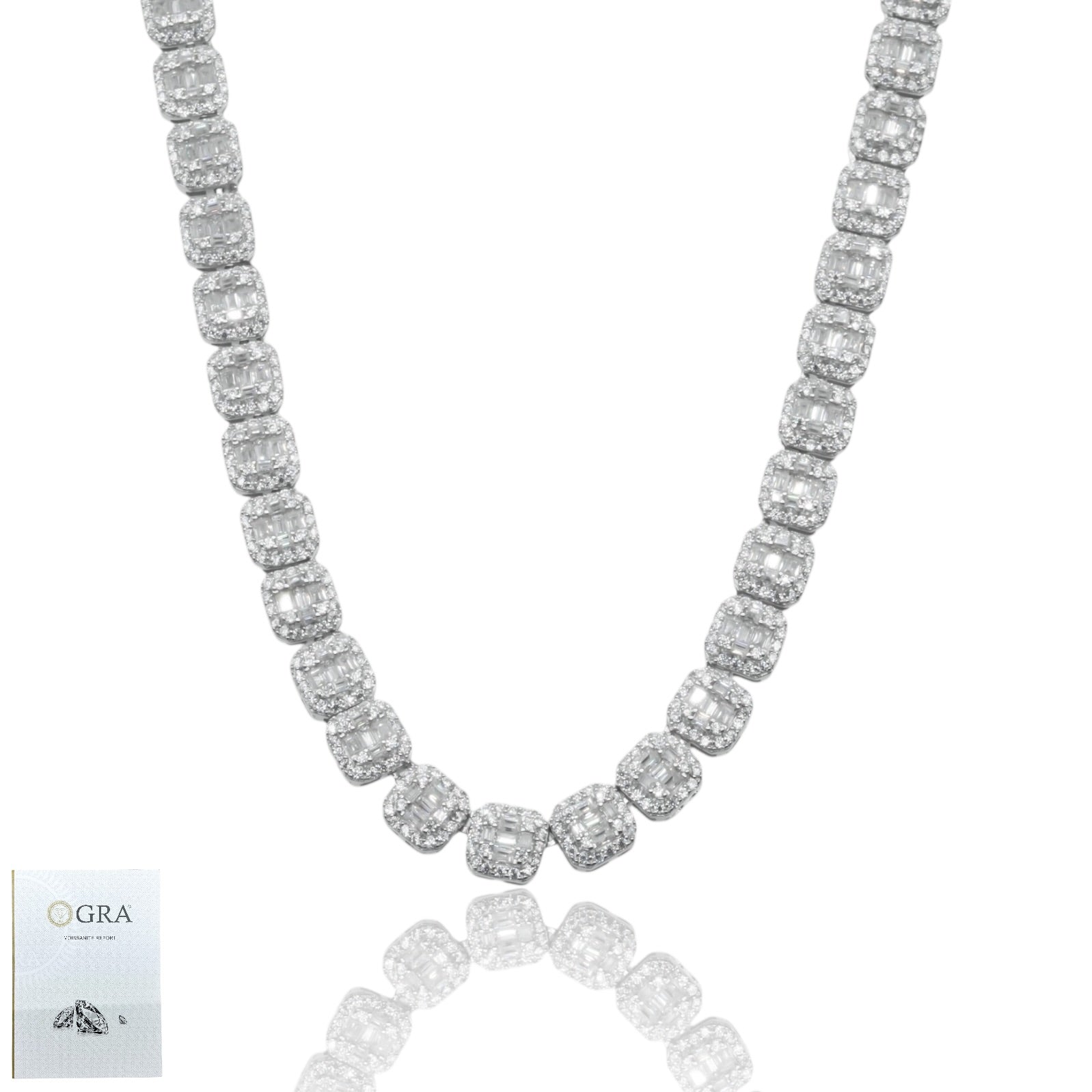 Cadena Cuadro Baguette