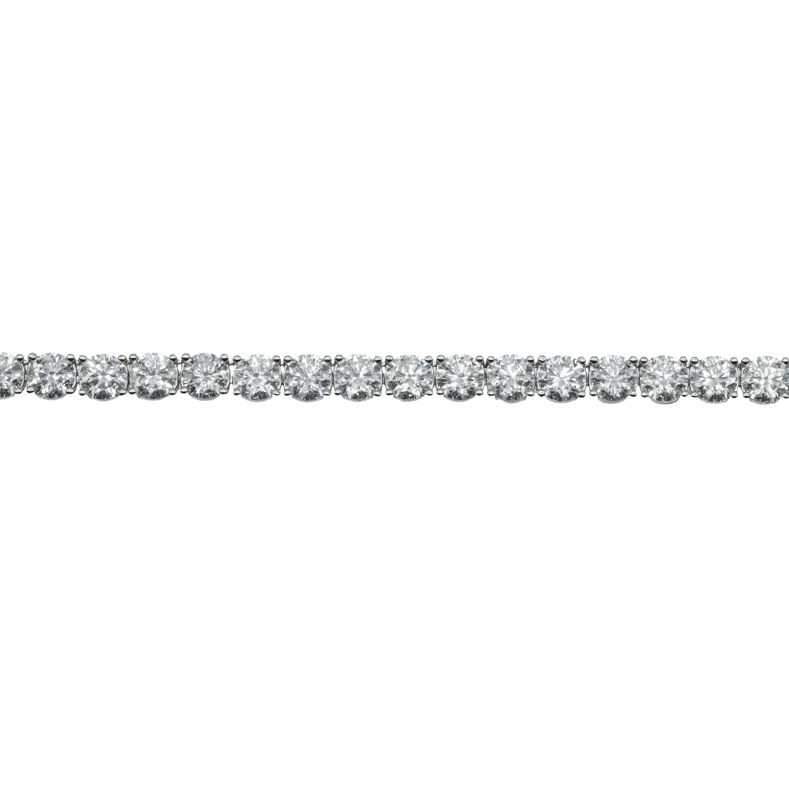 Cadena tenis 5mm Moissanite