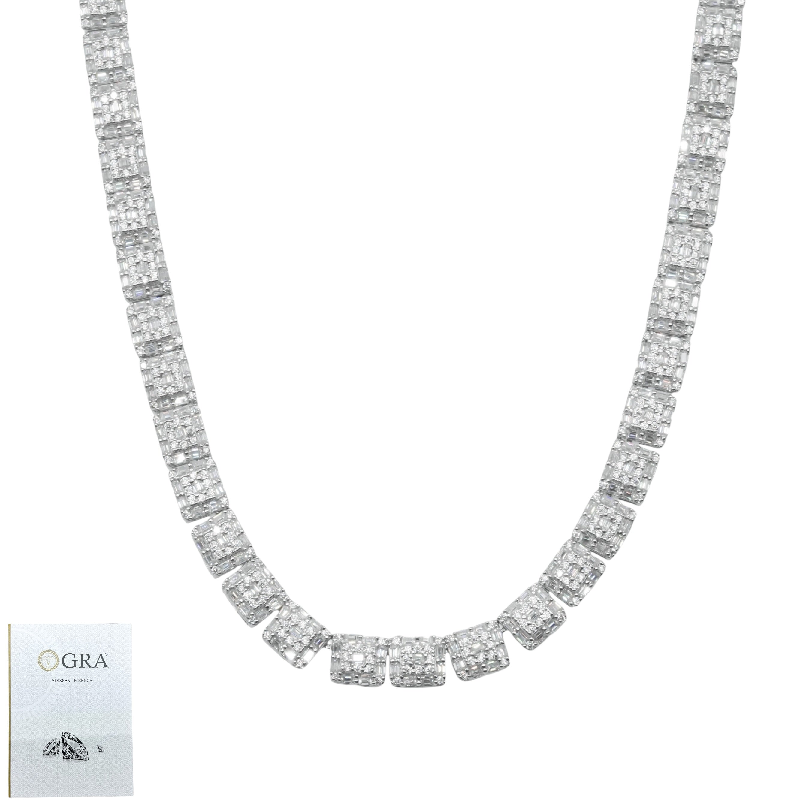 Cadena Cuadro Baguette