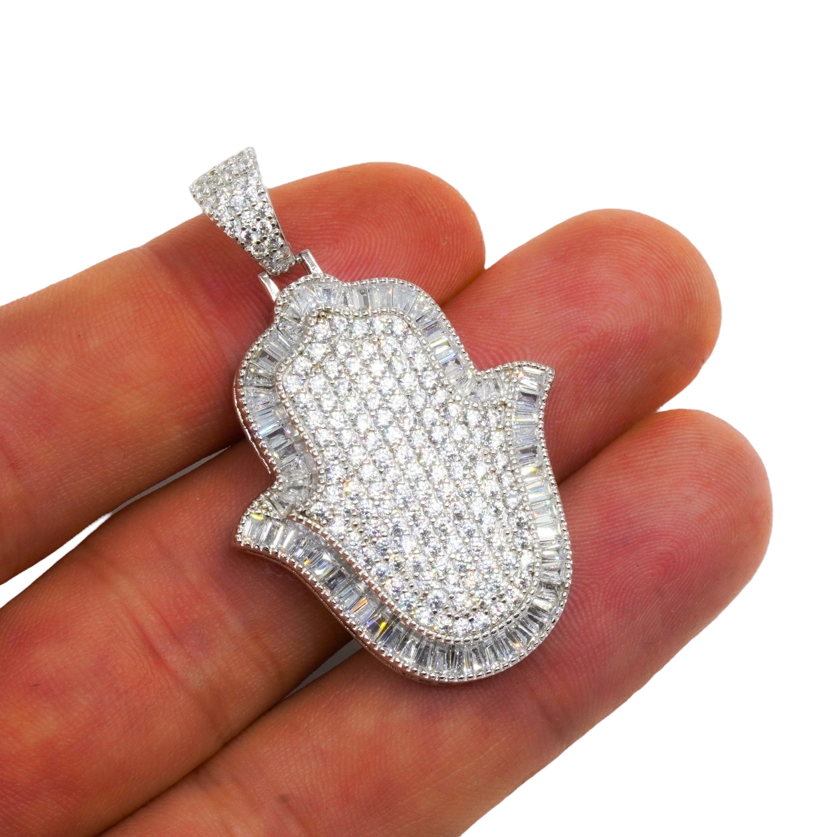 Dije mano de Fátima baguettes