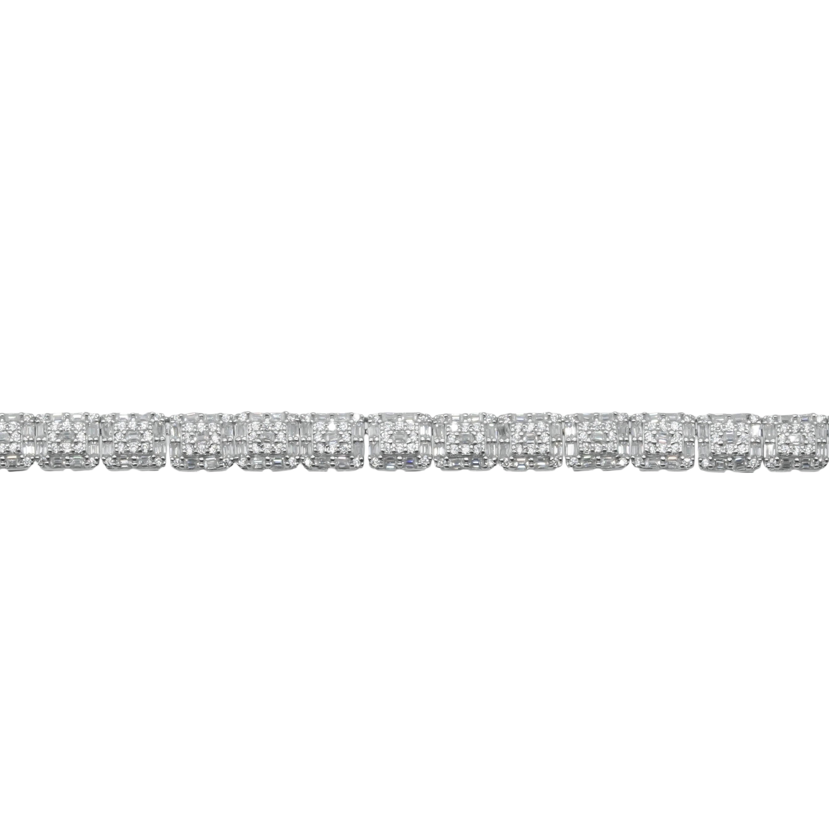 Cadena Cuadro Baguette