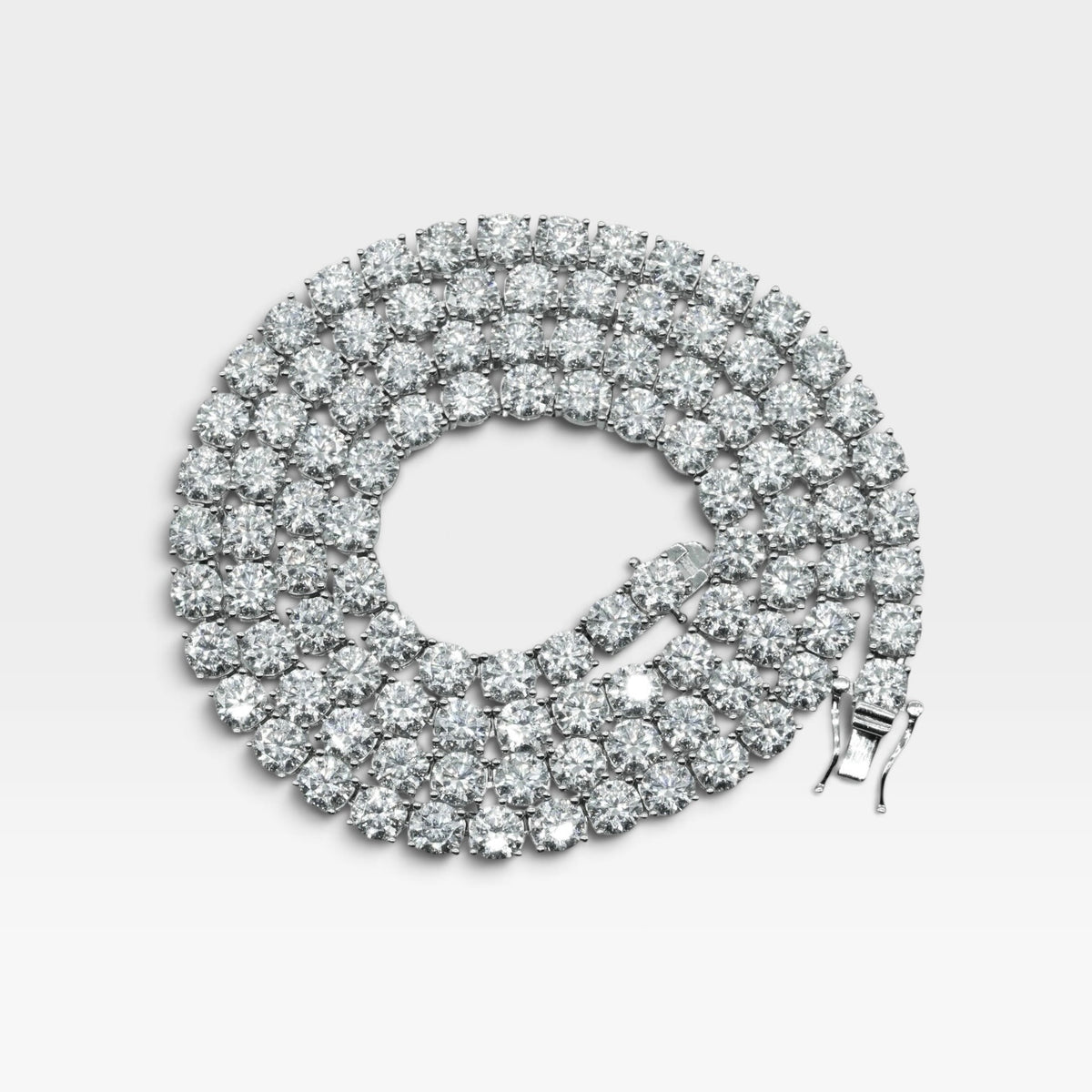 Cadena tenis 5mm Moissanite