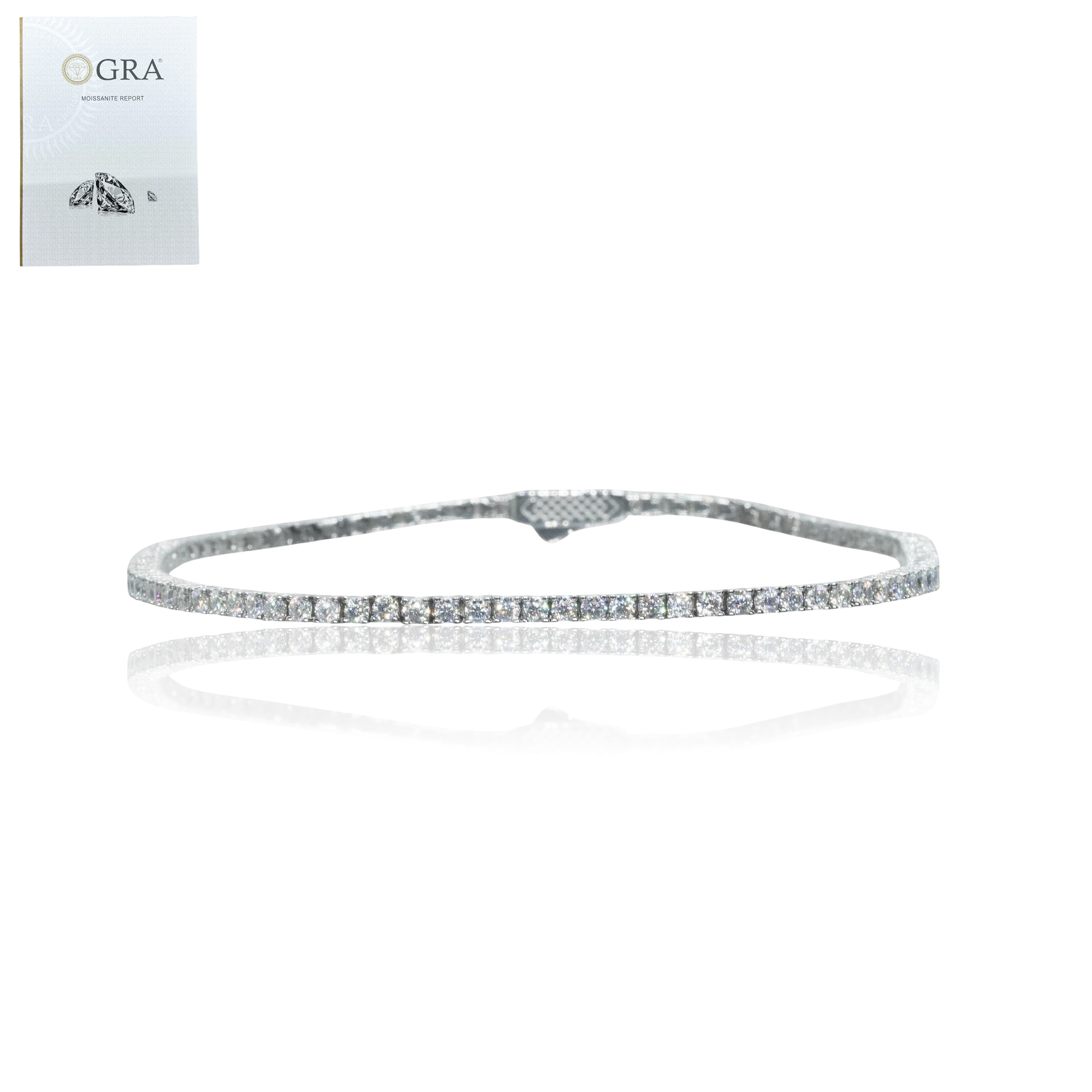 Pulso Tenis 2mm Moissanite