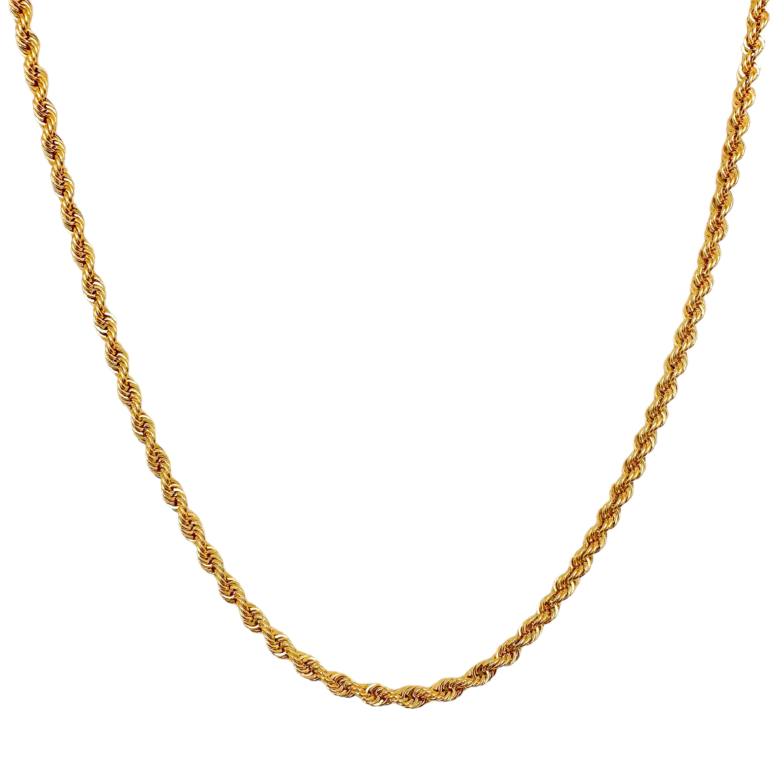 Cadena Torsal Hueca 4mm