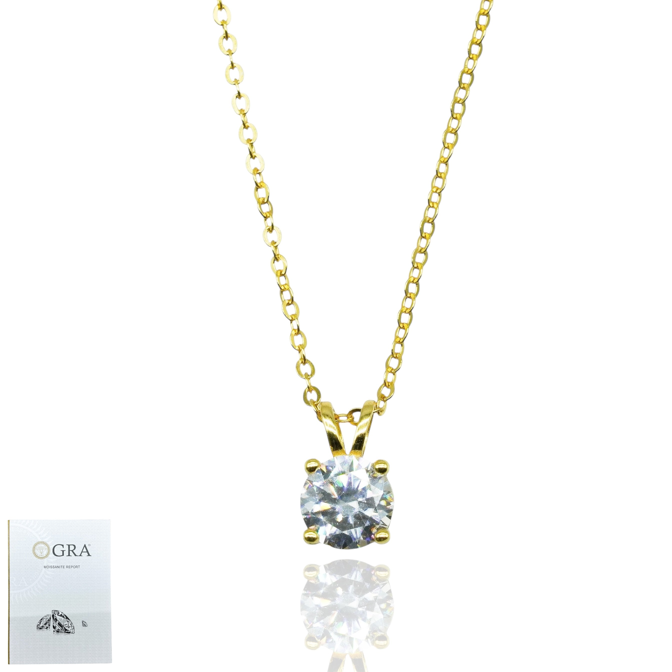 Gargantilla Moissanite