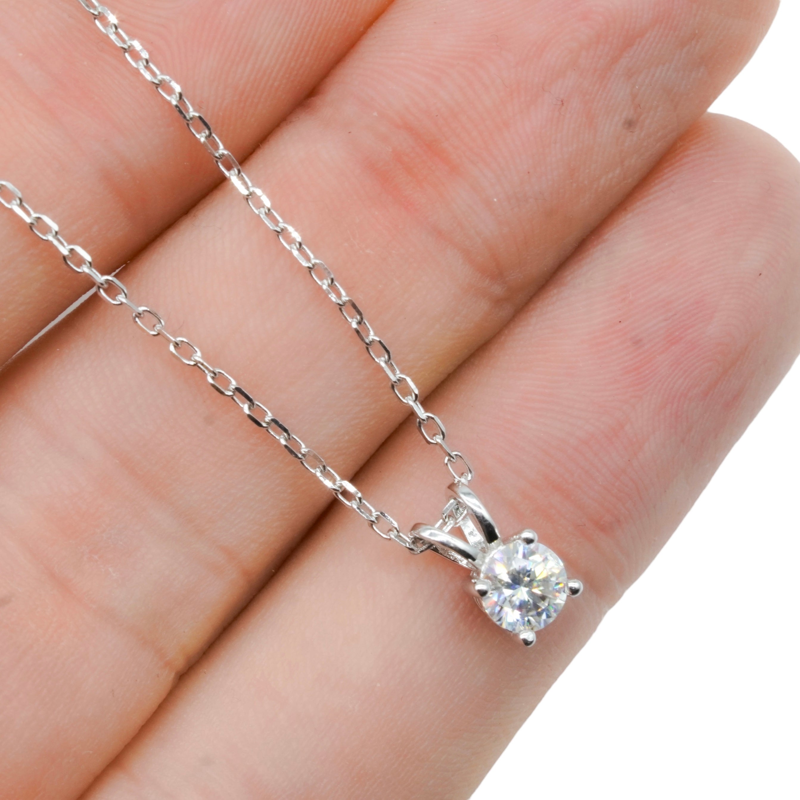 Gargantilla Moissanite