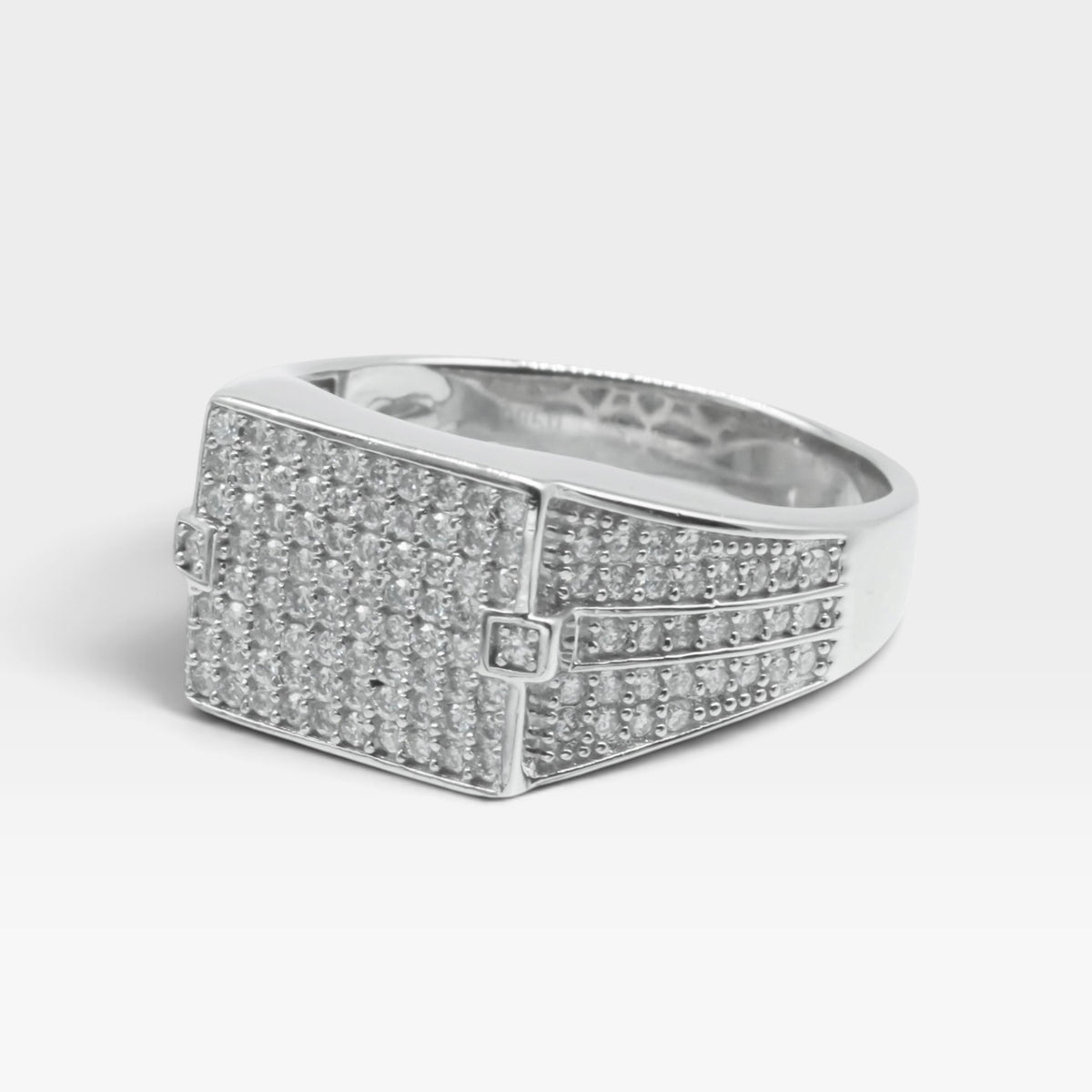 Anillo Moissanita