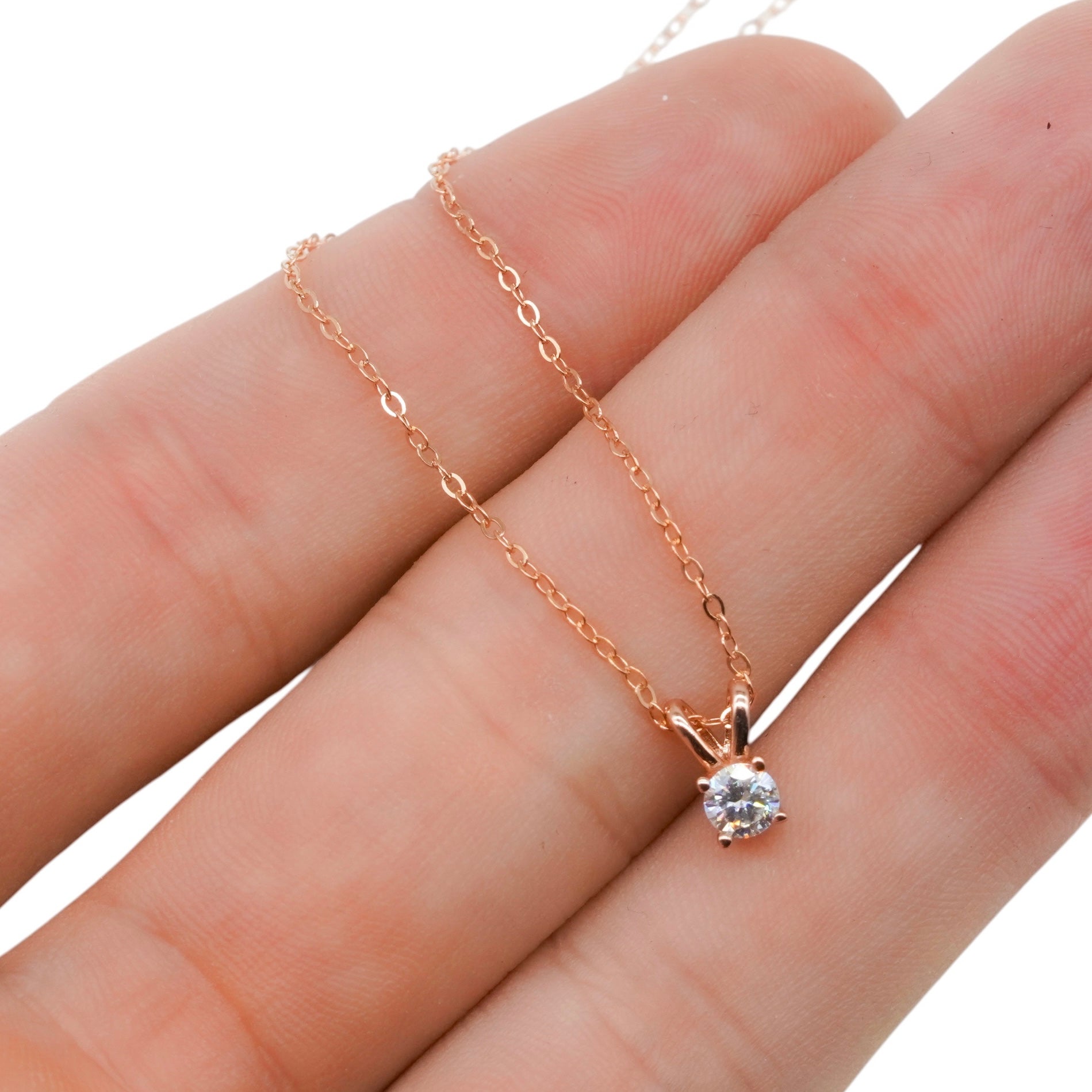 Gargantilla Moissanite