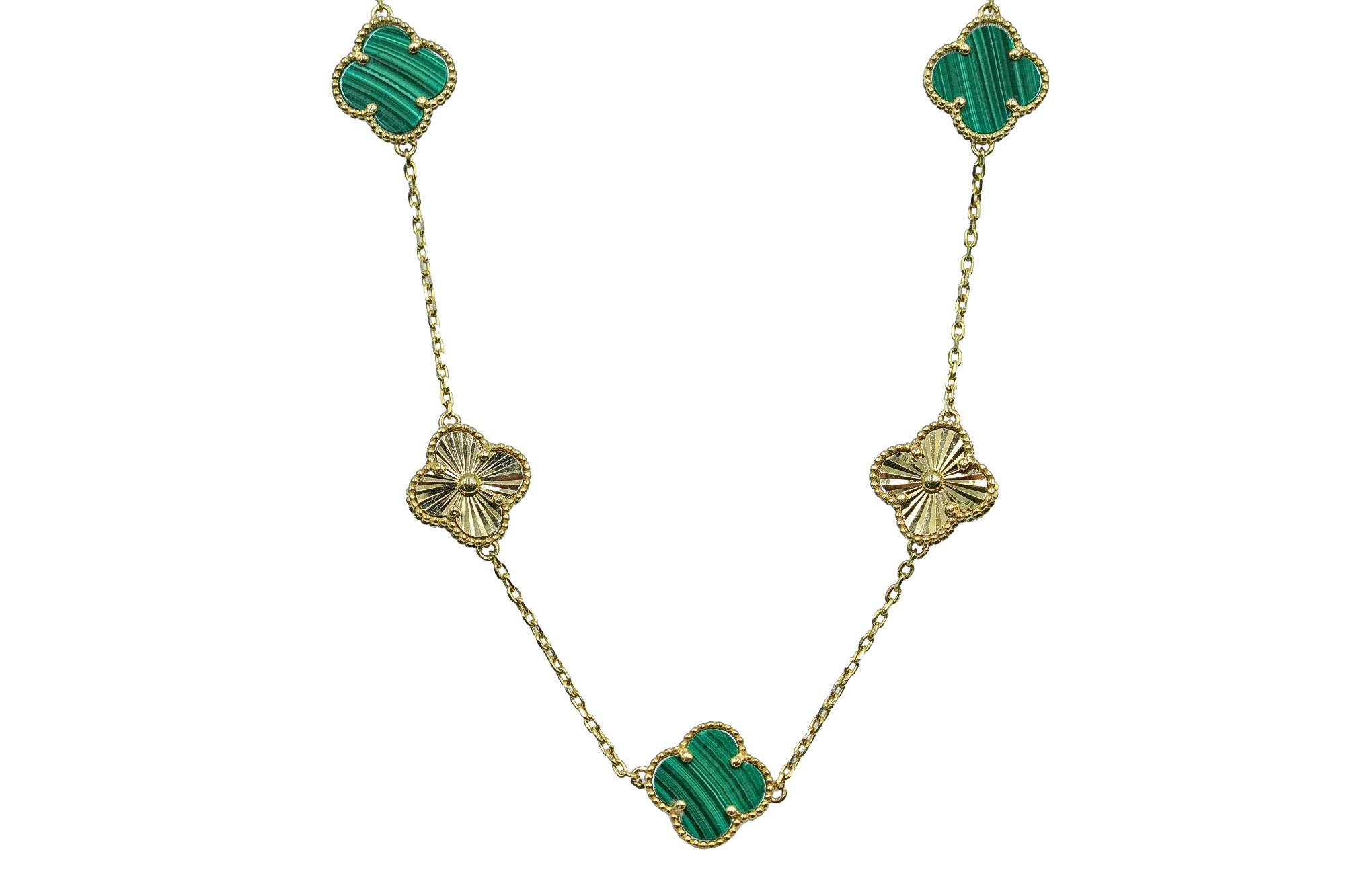 Gargantilla Clover 14k