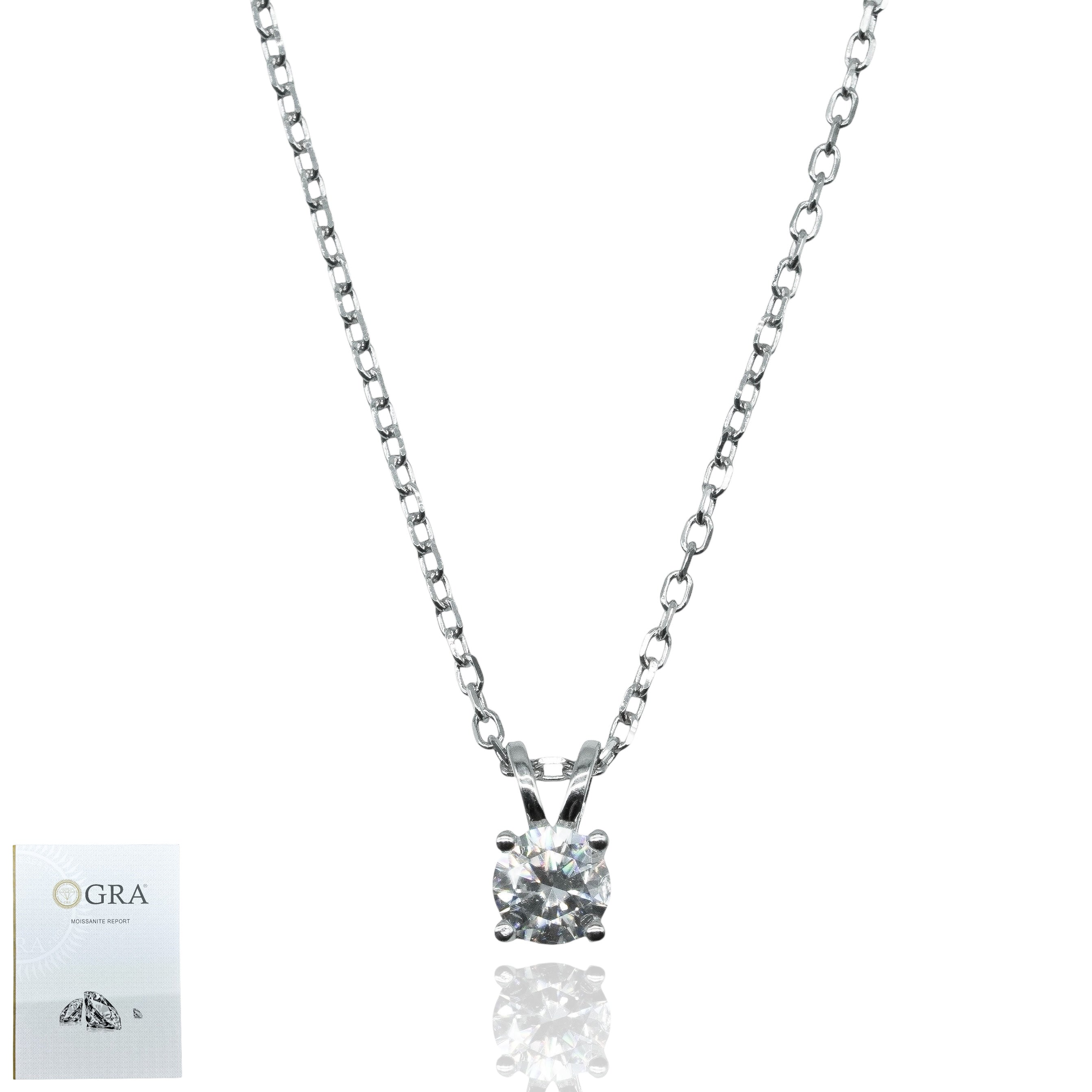 Gargantilla Moissanite