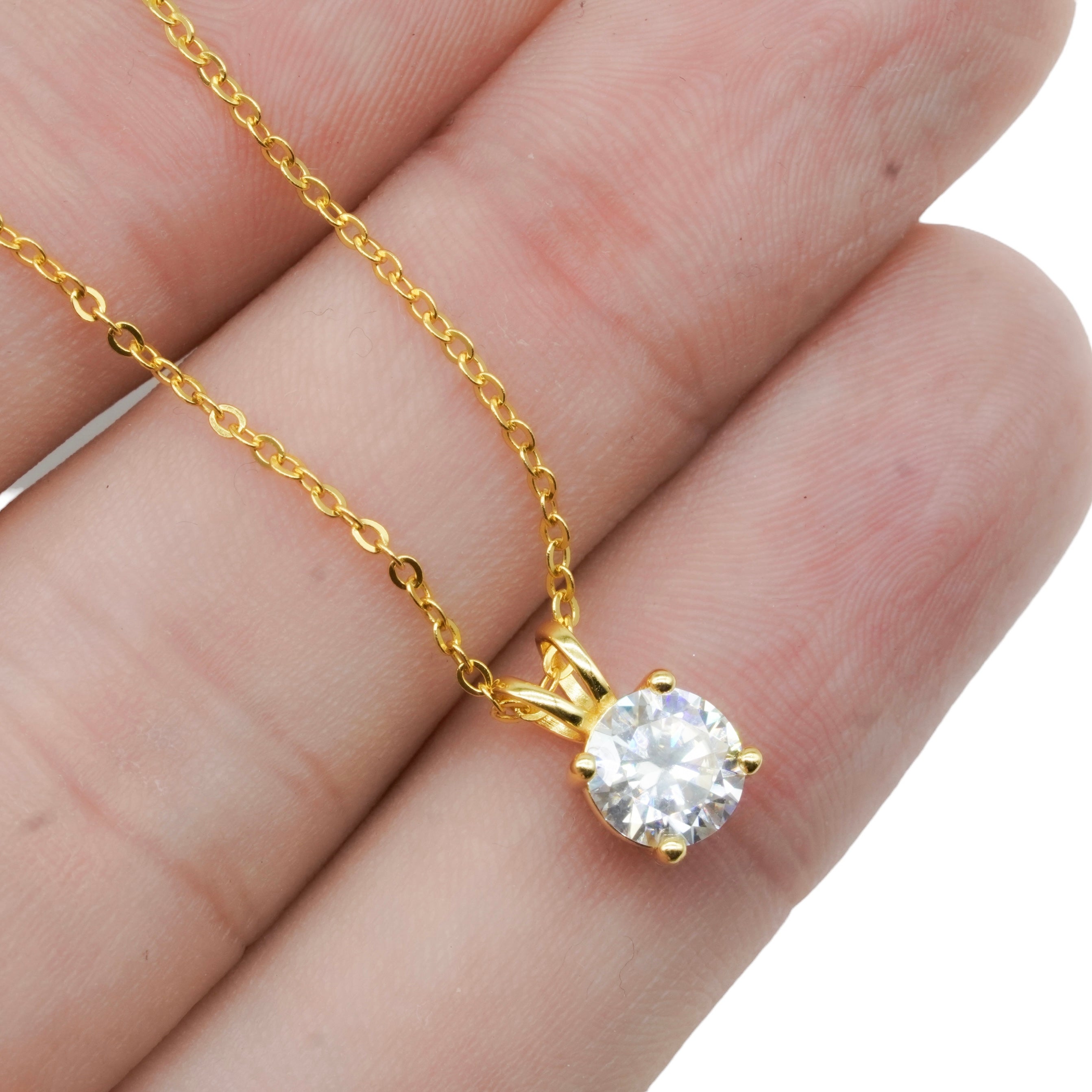 Gargantilla Moissanite
