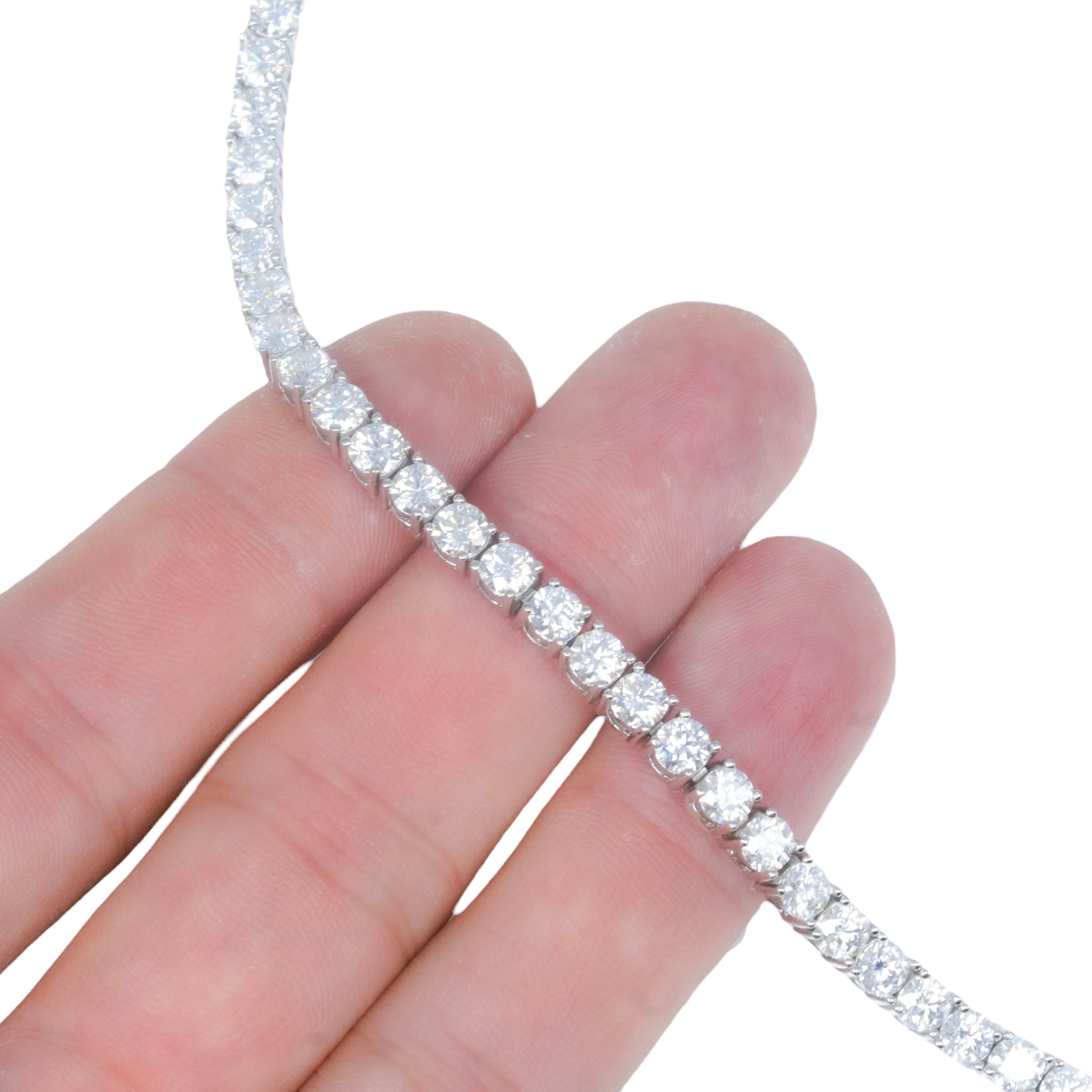 Pulso Tenis 4mm Moissanite