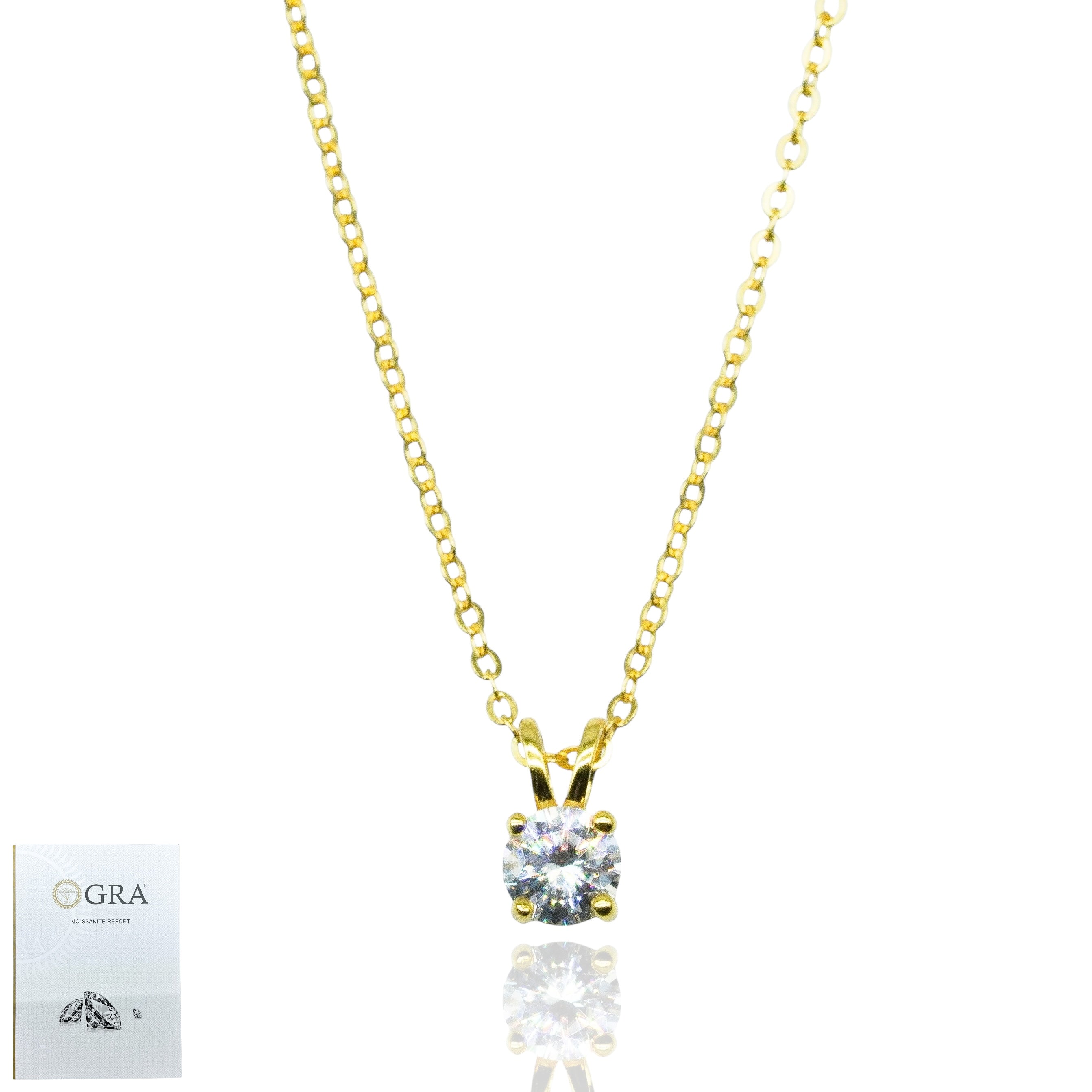 Gargantilla Moissanite