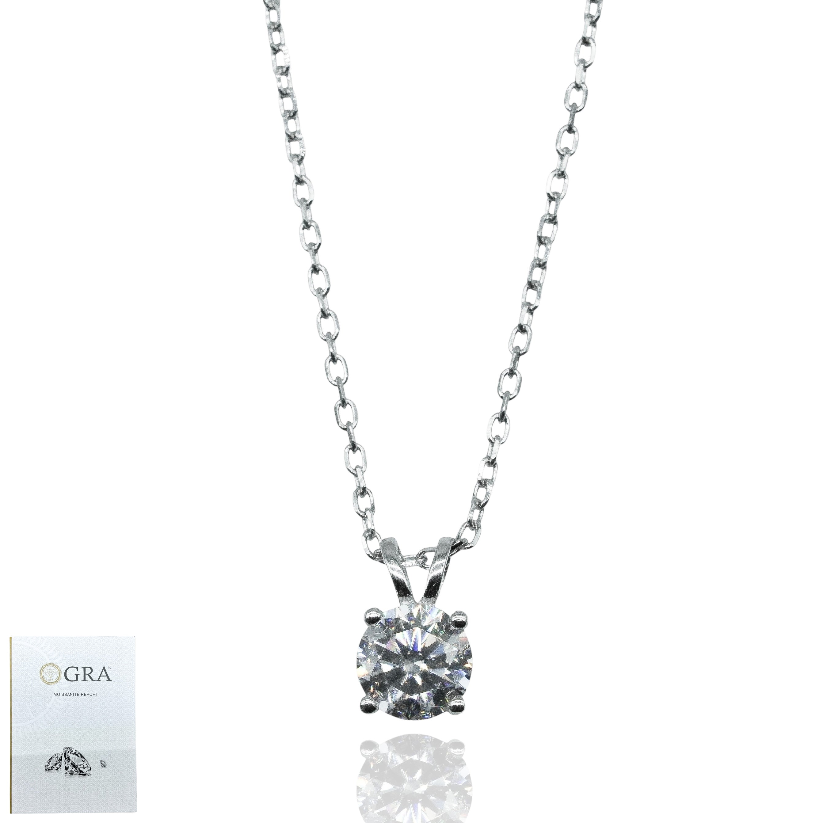 Gargantilla Moissanite