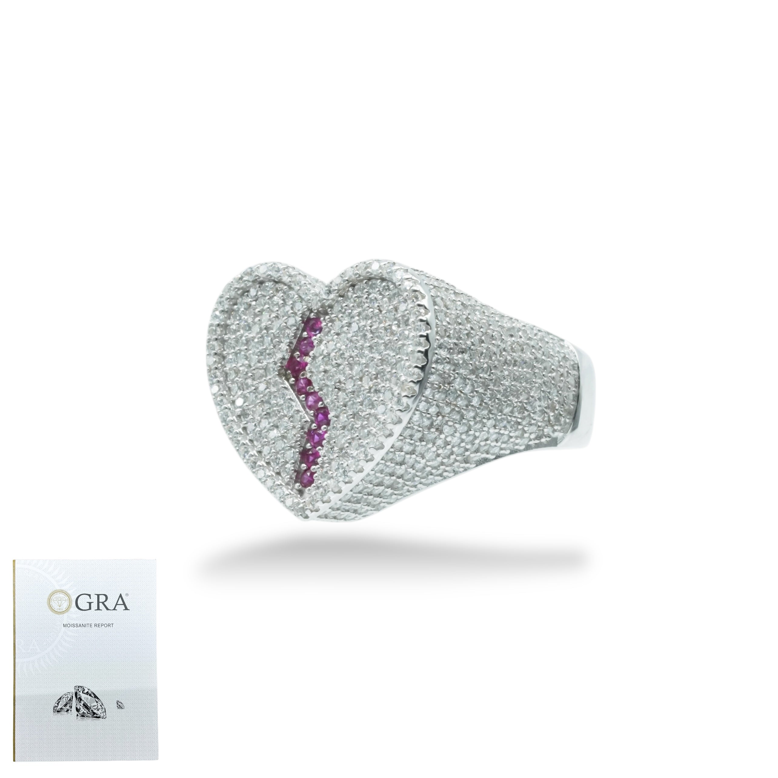 Anillo Corazón roto