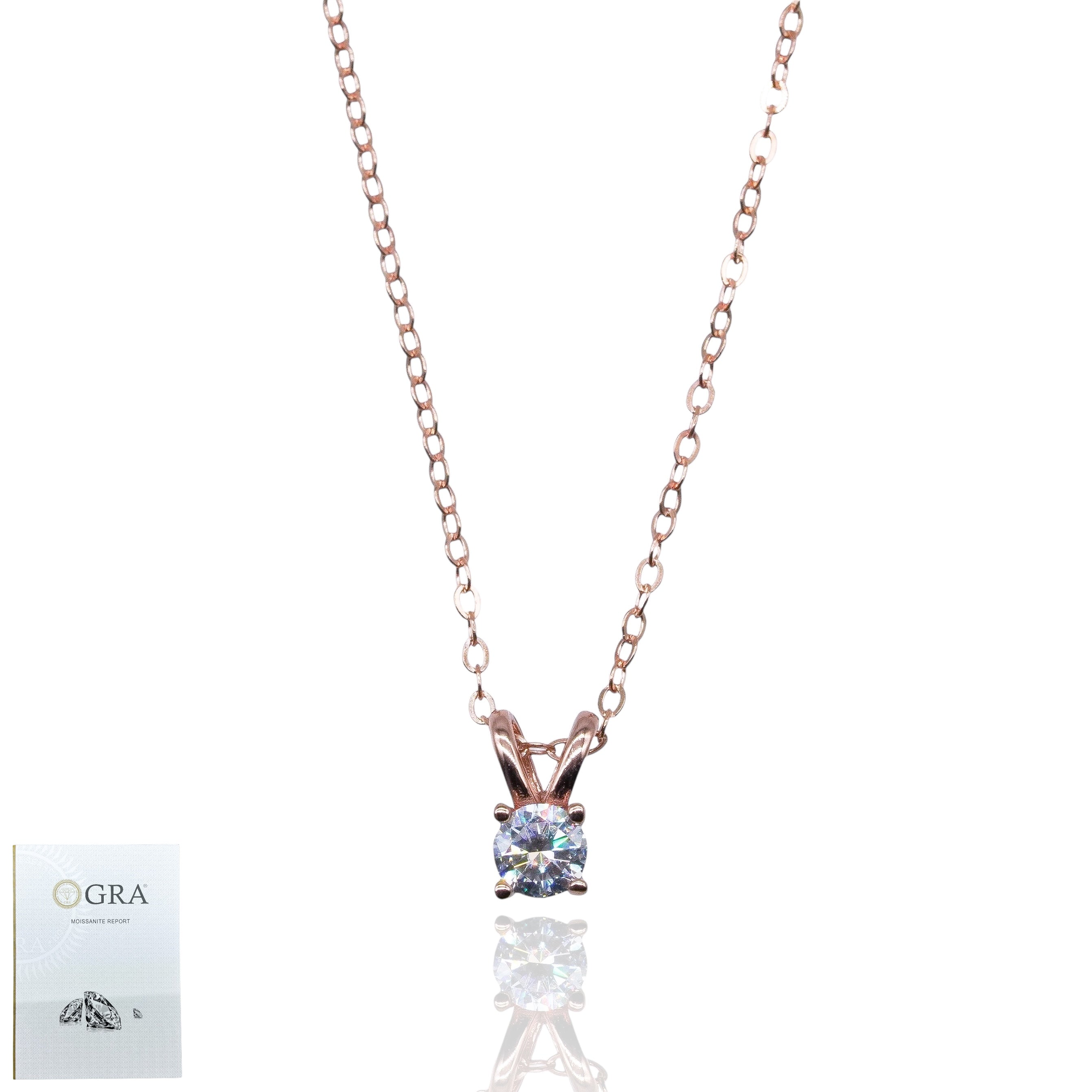 Gargantilla Moissanite