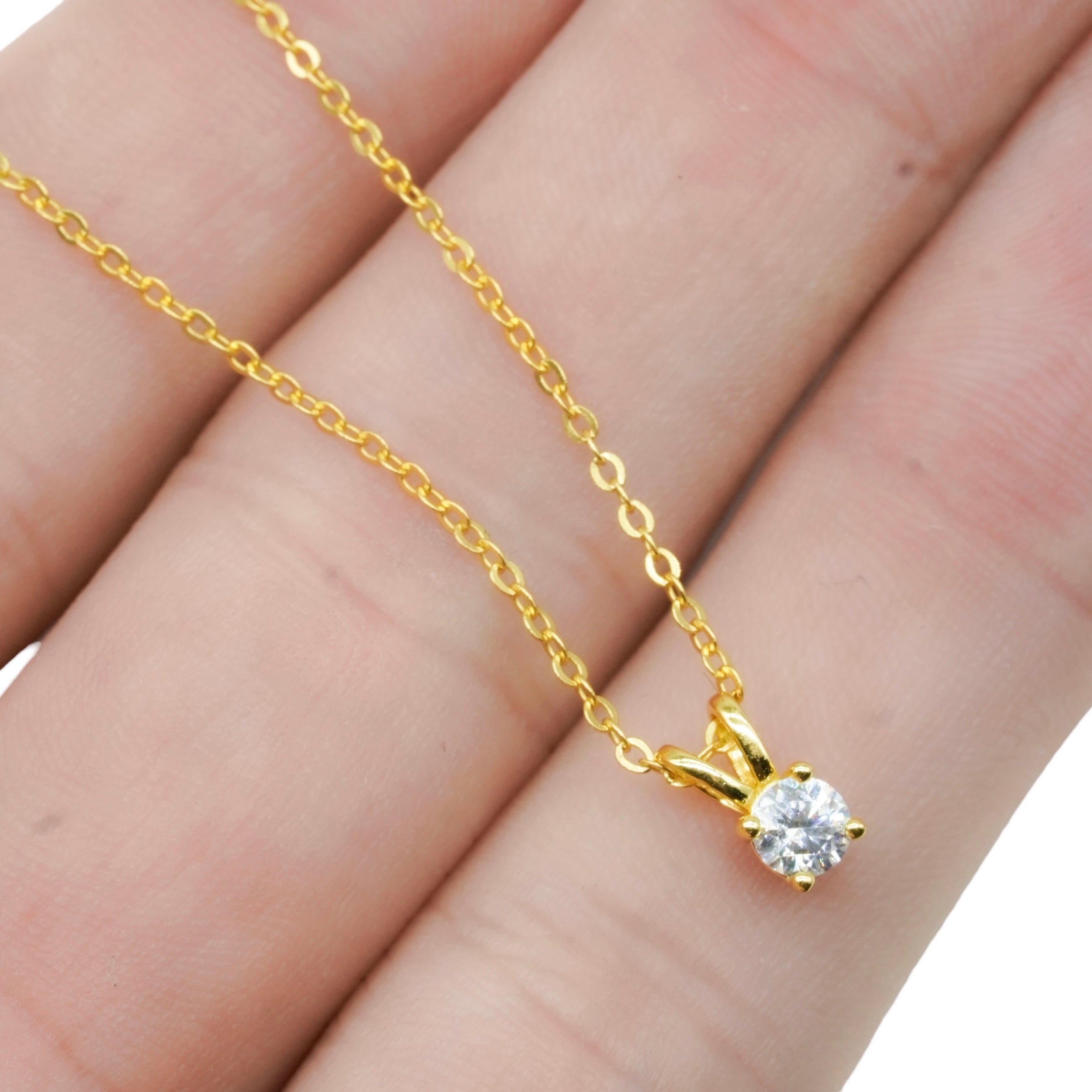 Gargantilla Moissanite