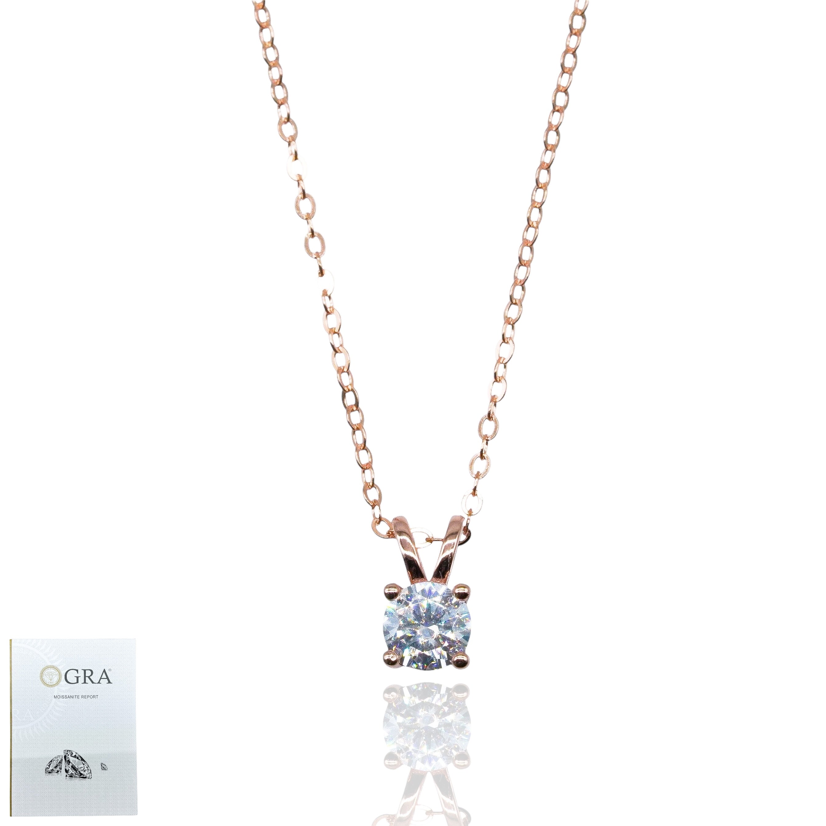 Gargantilla Moissanite
