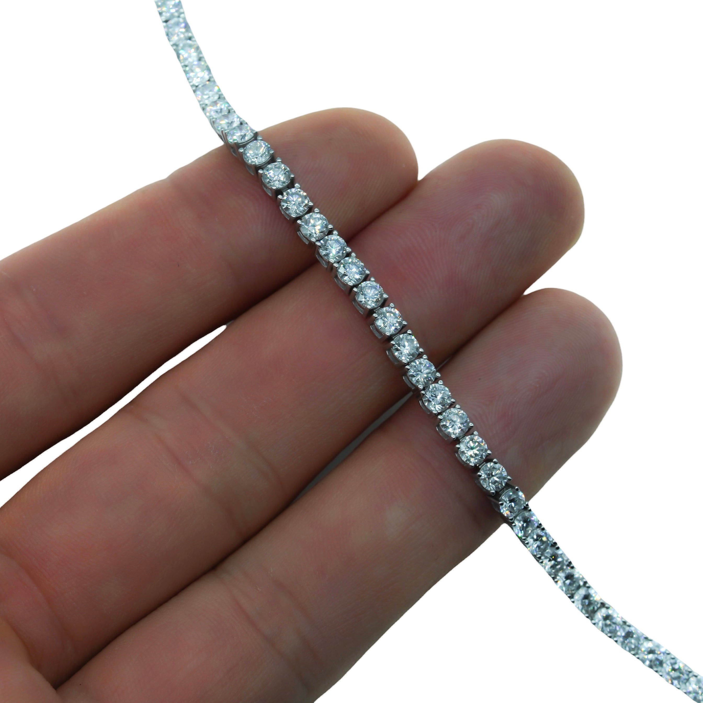 Pulso Tenis 3mm Diamante Lab