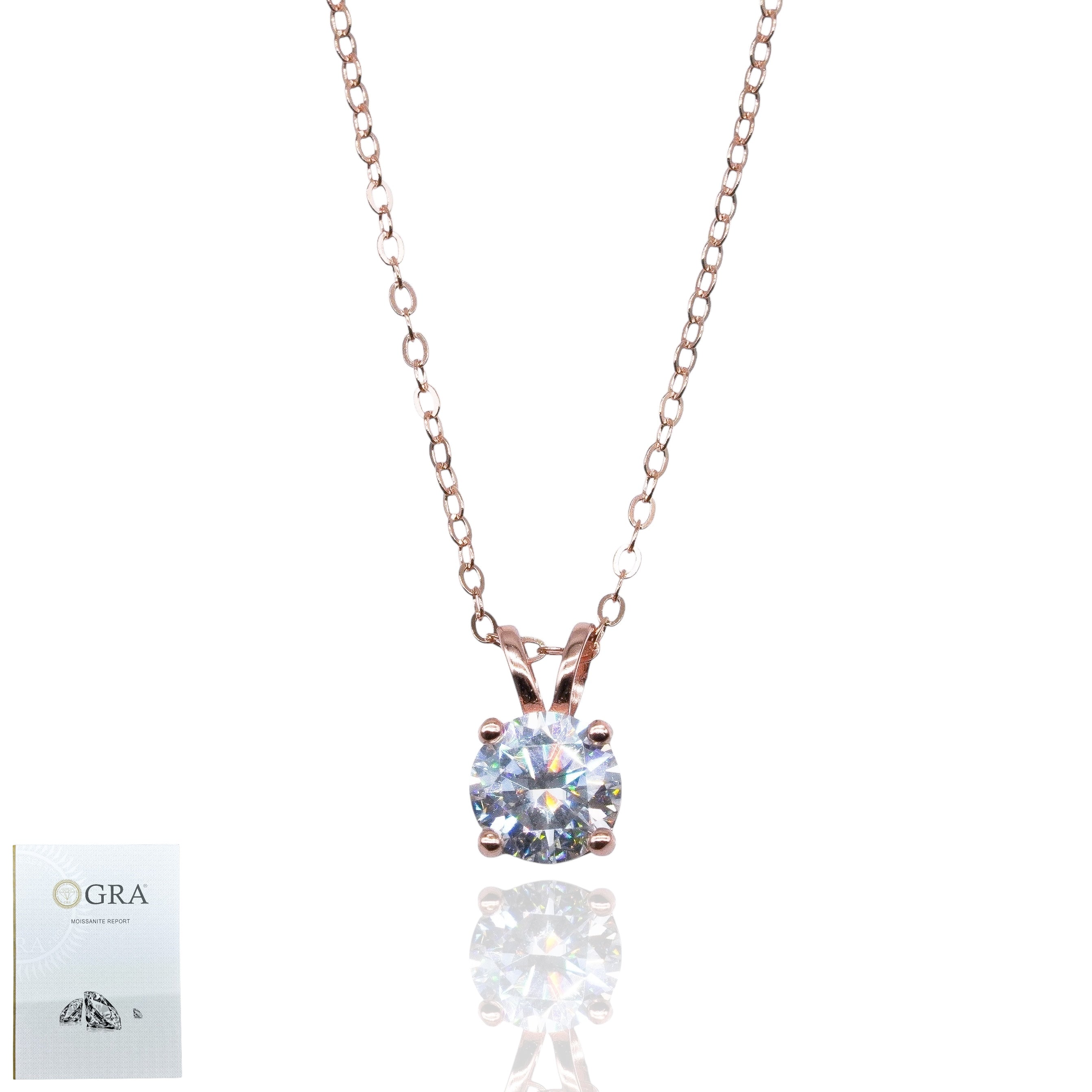 Gargantilla Moissanite
