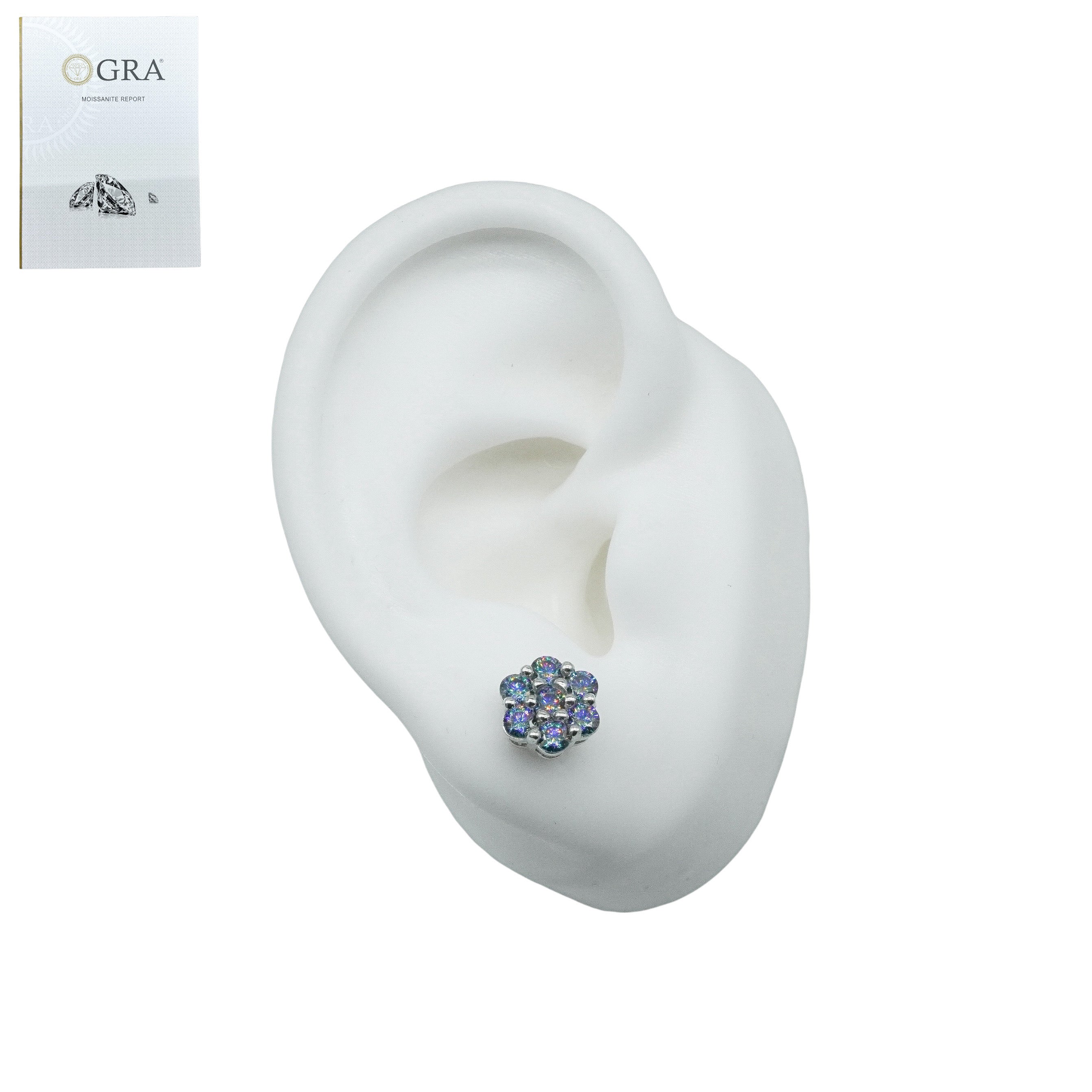 Aretes Flor
