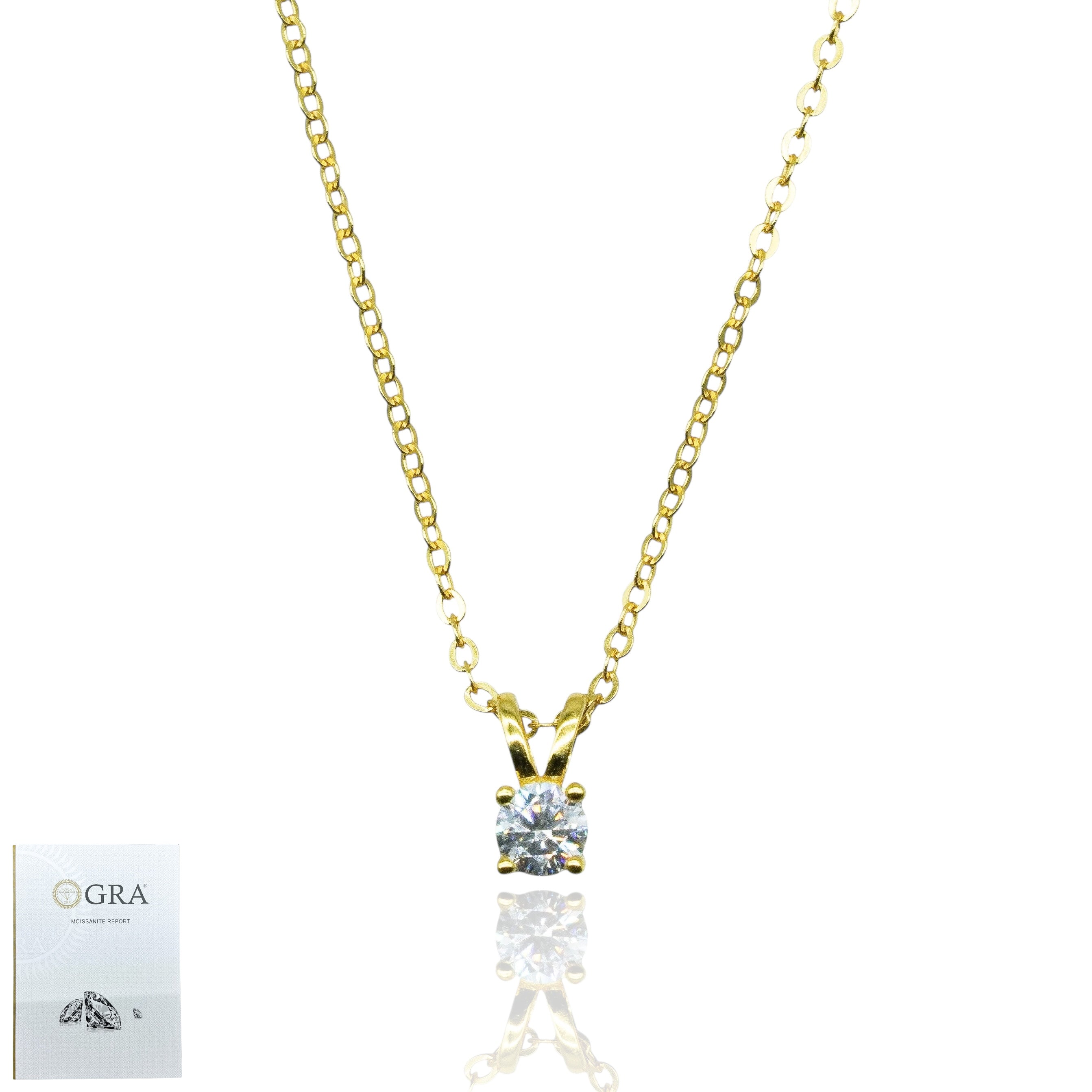 Gargantilla Moissanite