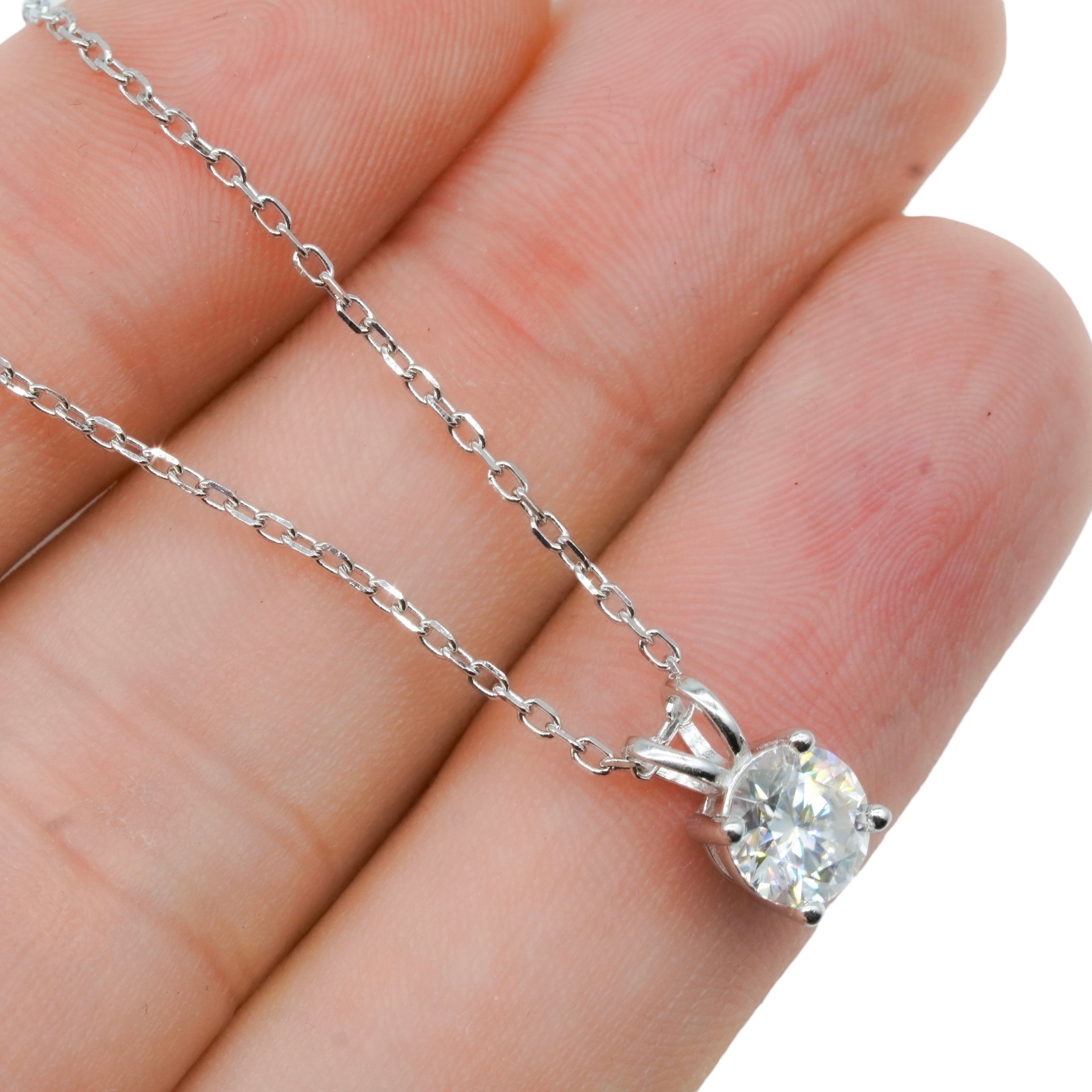 Gargantilla Moissanite