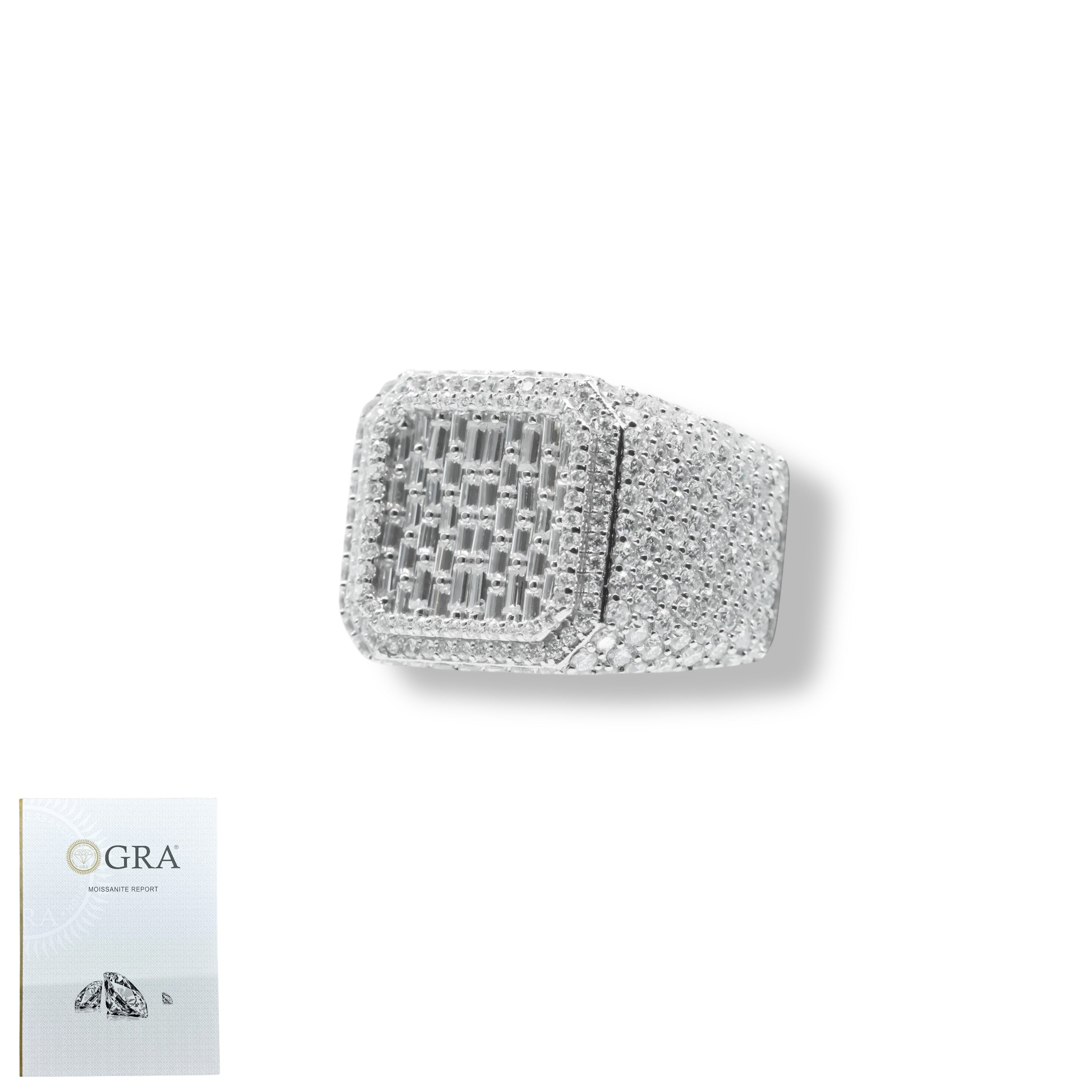 Anillo Cuadro Baguette