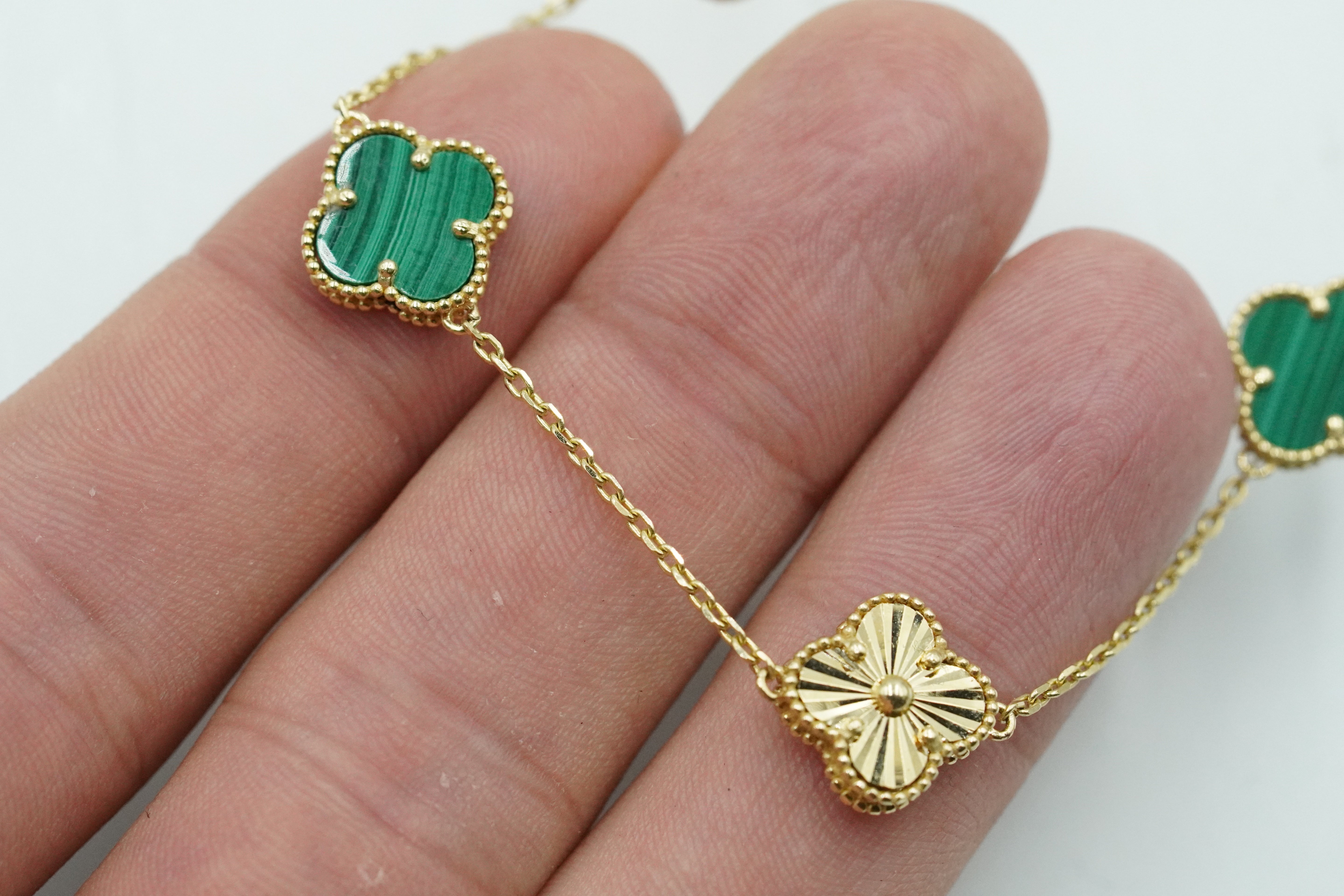 Gargantilla Clover 14k