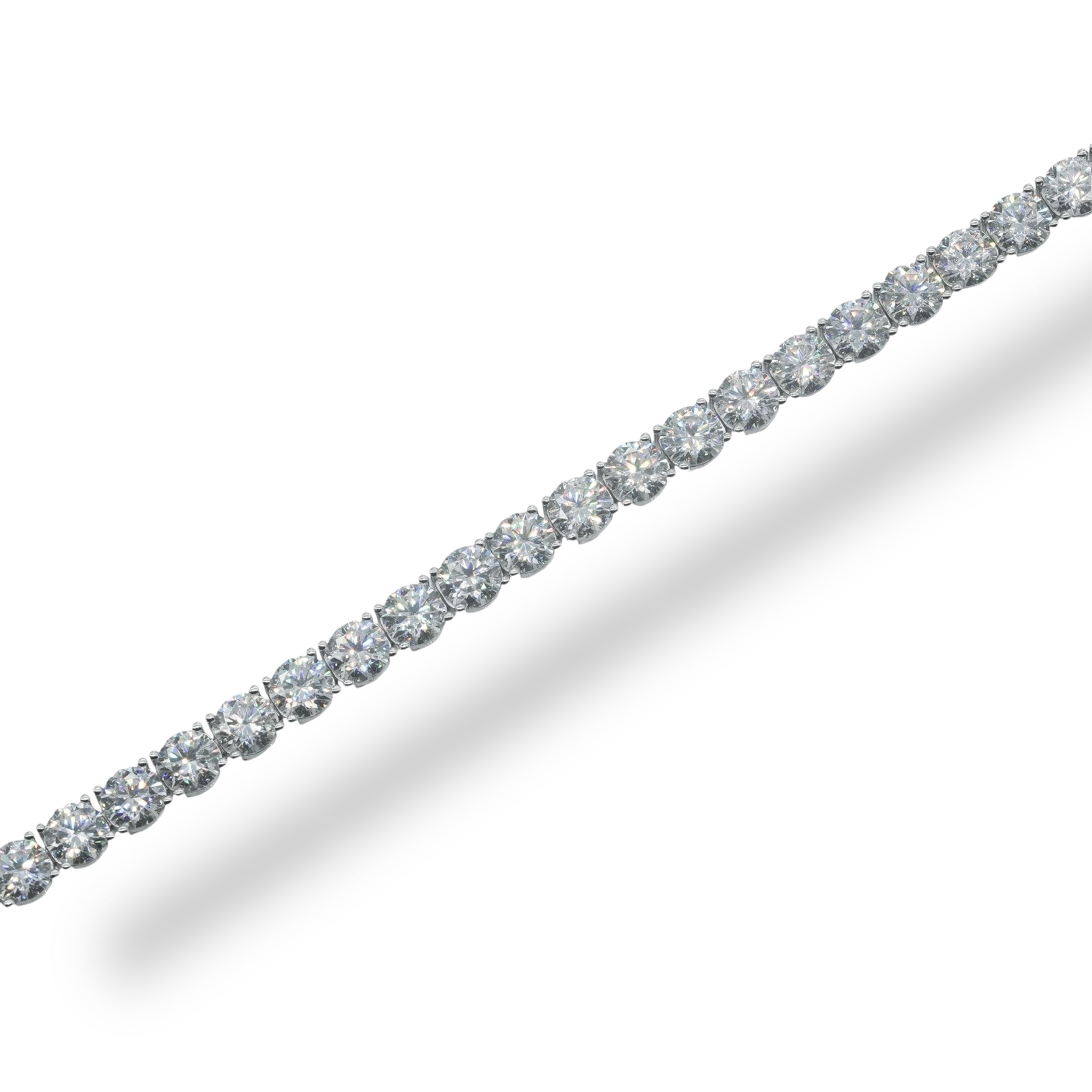Pulso Tenis 5mm Moissanite