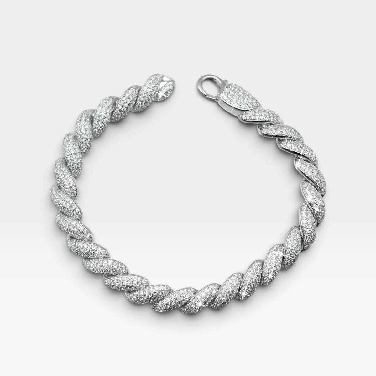 Pulso espiral Moissanita
