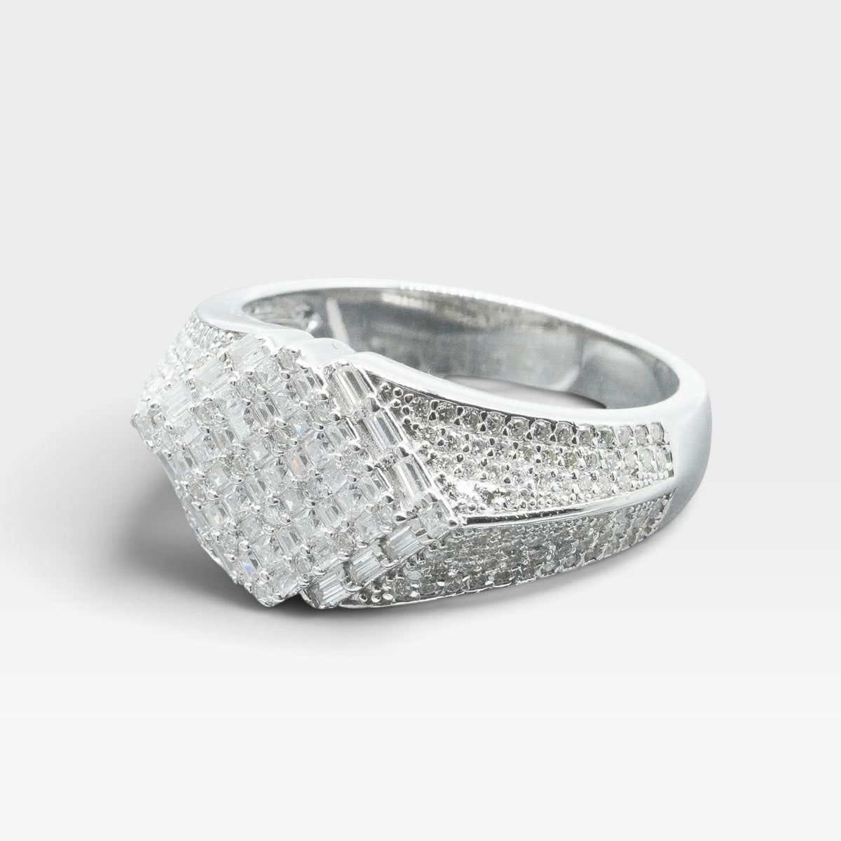 Anillo Diamante Moissanita